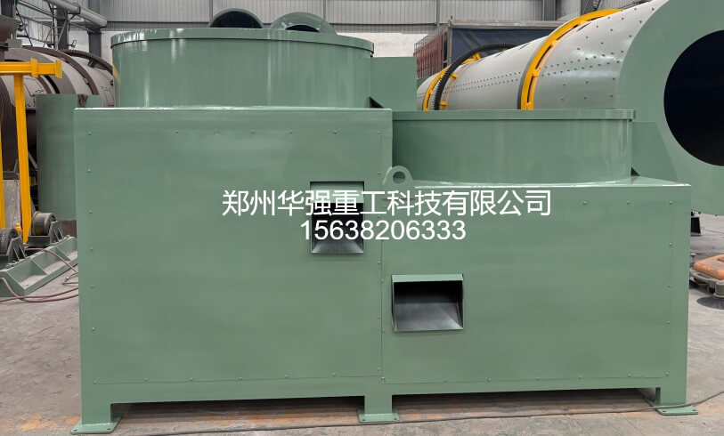 物料经过有机肥抛圆抛机抛圆后的效果